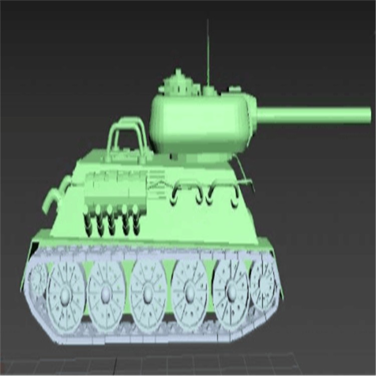 桥西充气军用坦克模型